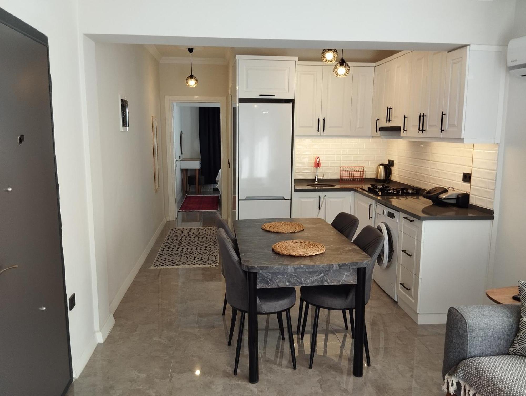 Duygu Apart Spellbinding Sea Views フェティエ 部屋 写真